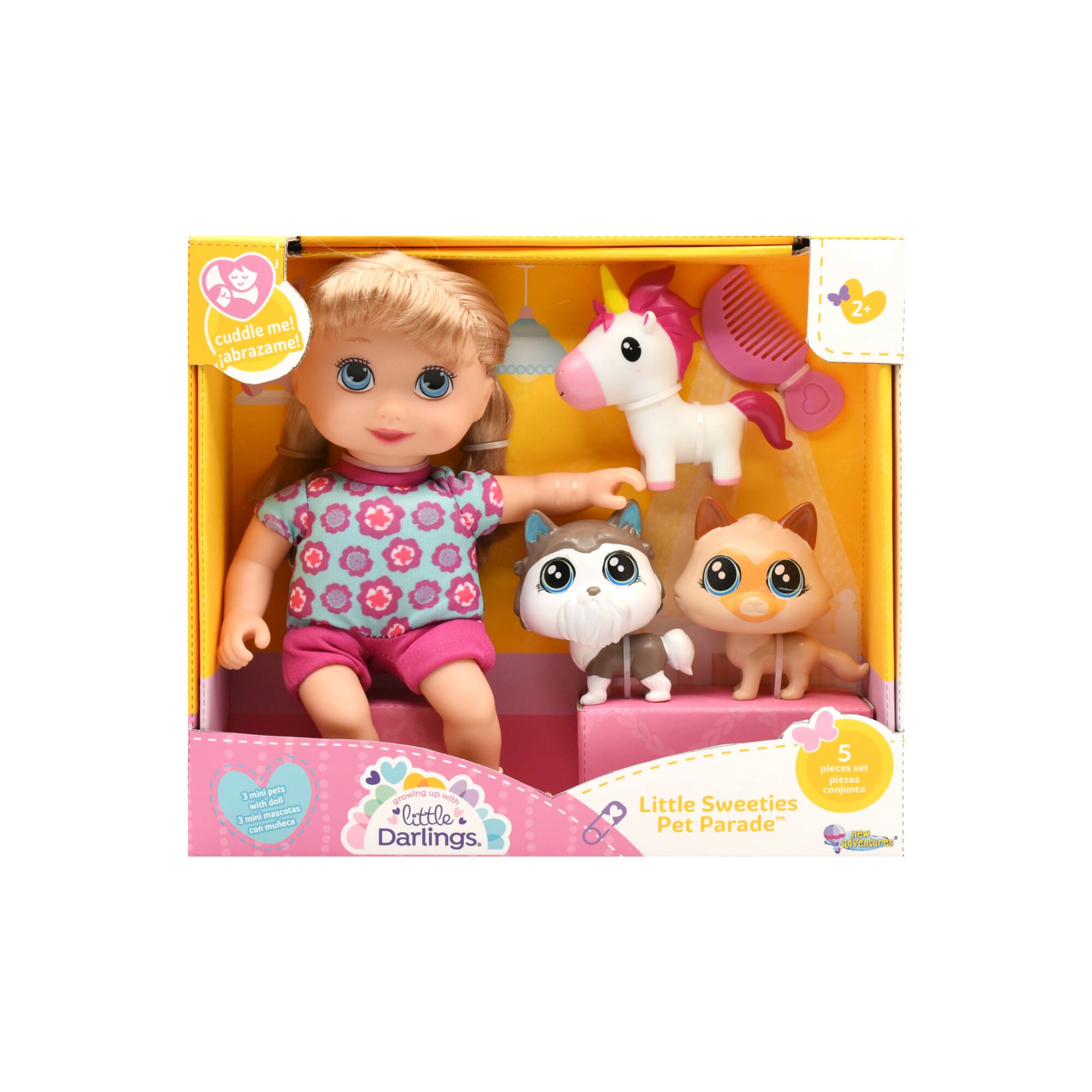 Little Darlings Little Sweeties Pet Parade With 10" Doll